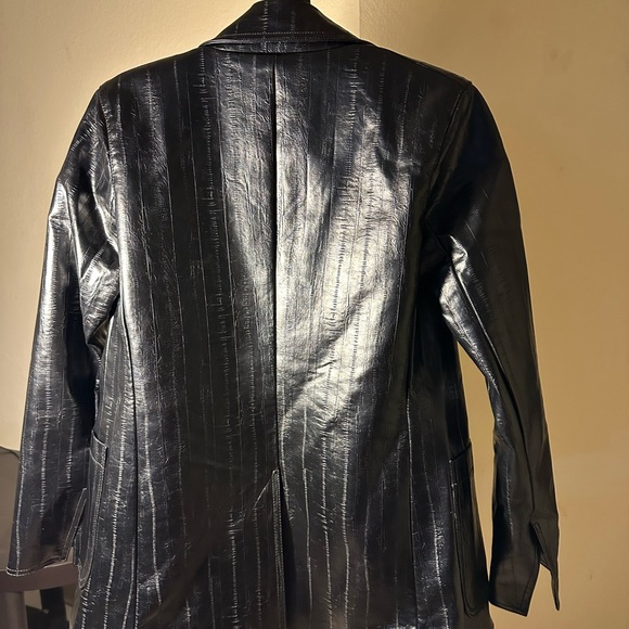 Women’s Faux leather Jacket buy Truth NYC Republic Size:XS Color:Black - Picture 3 of 5